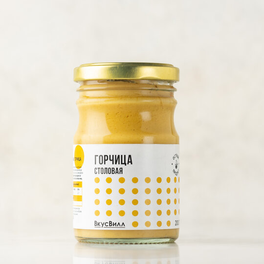 

Горчица ВкусВилл Столовая острая 200 г