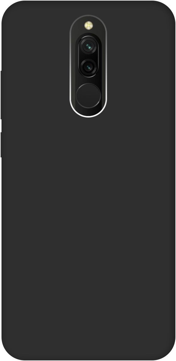 

Матовый Soft Touch силиконовый чехол на Xiaomi Redmi 8 / Сяоми Редми 8 черный, 0