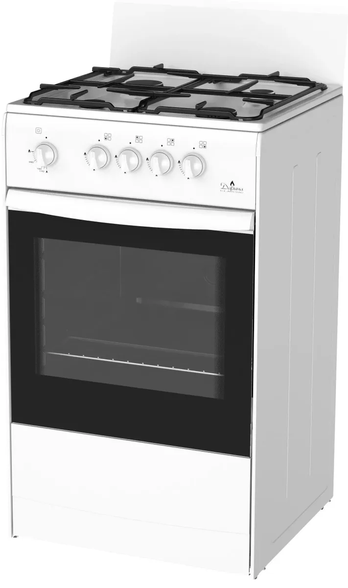 

Газовая плита Darina S4 GM441 101 W белый, S4 GM441 101 W