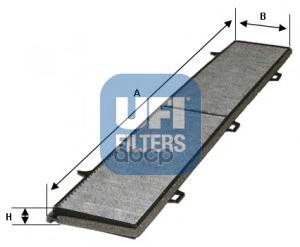 фото Фильтр салонный угольный bmw 1 e87, 3 e90, x1 e84 54.154.00 ufi 5415400