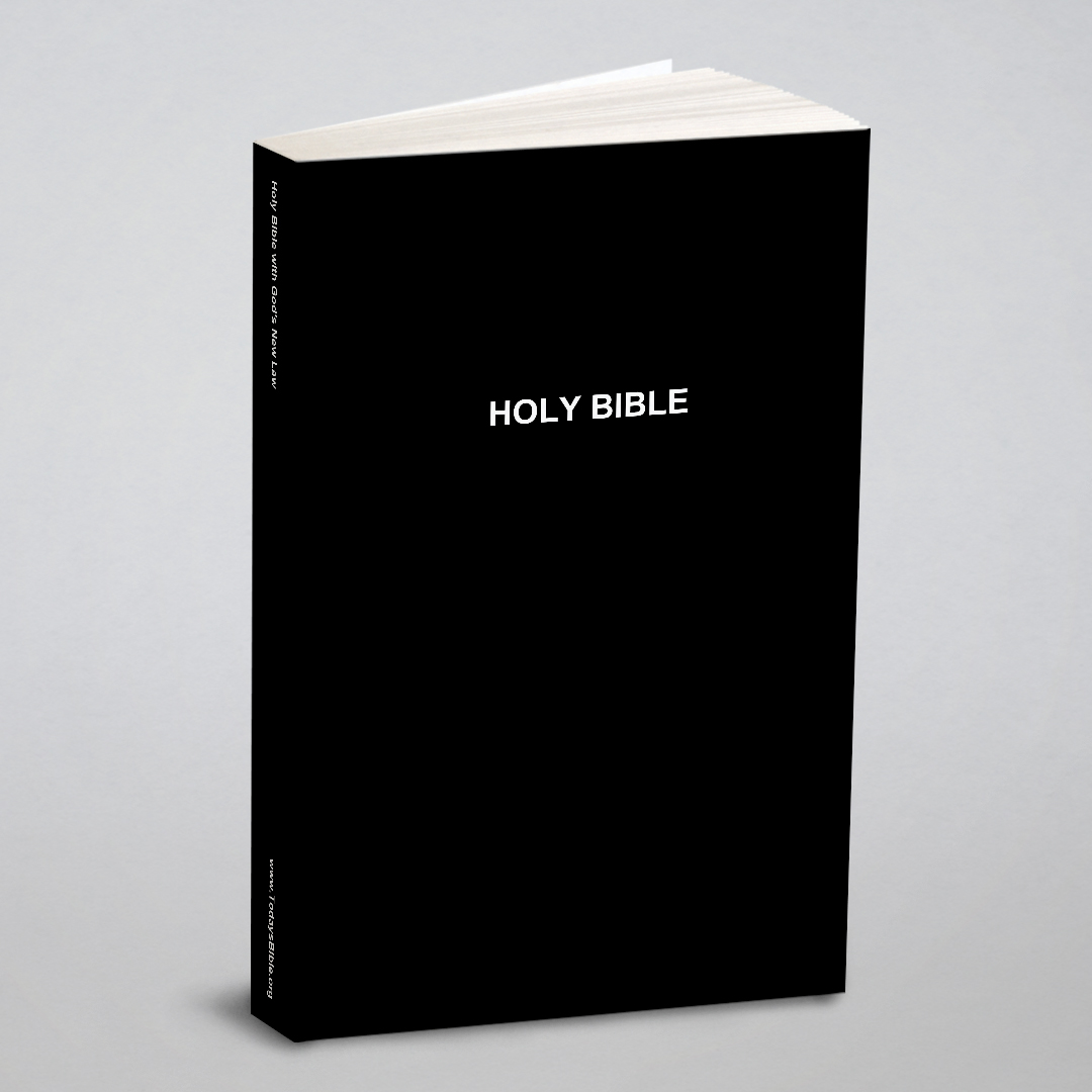 

Holy Bible with God's New Law