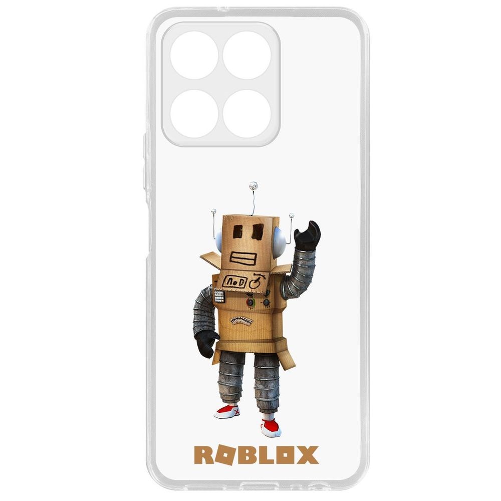 

Чехол-накладка Krutoff Clear Case Roblox-Мистер Робот для Honor X6a, Прозрачный