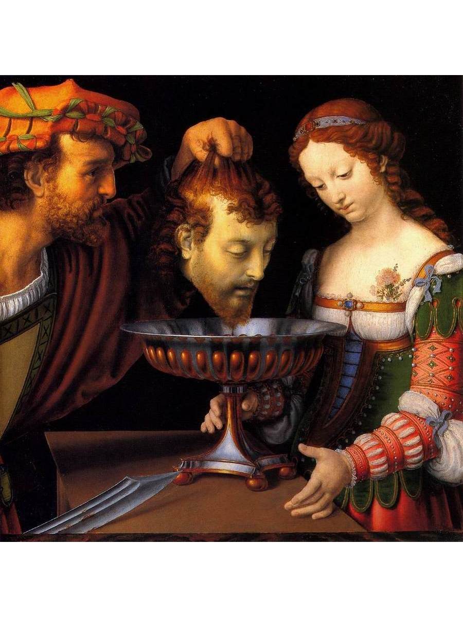 

Постер DRABS A3 Андреа Соларио Salome with the Head of St John the Baptist