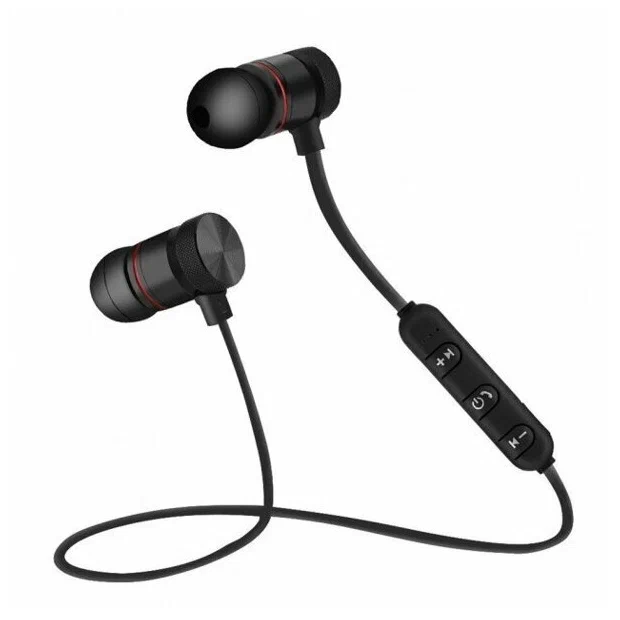 Беспроводные наушники Eurosound Sports sound stereo Black