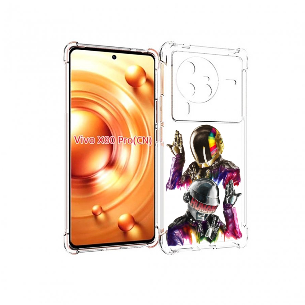 

Чехол MyPads диско космонавты для Vivo X80 PRO, Прозрачный, Tocco