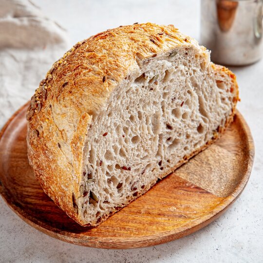 Хлеб белый ВкусВилл Тартин зерновой злаки 350 г