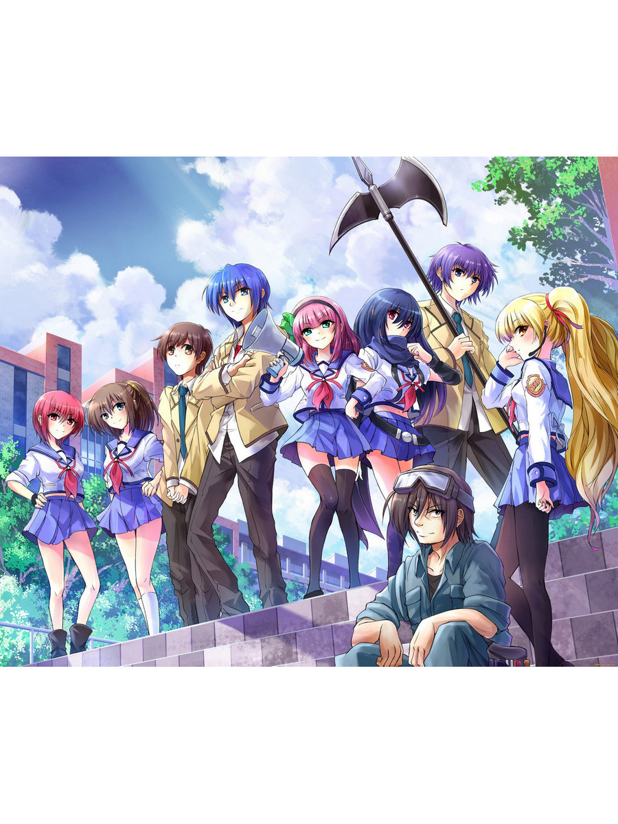 

Постер DRABS A3 Angel Beats аниме