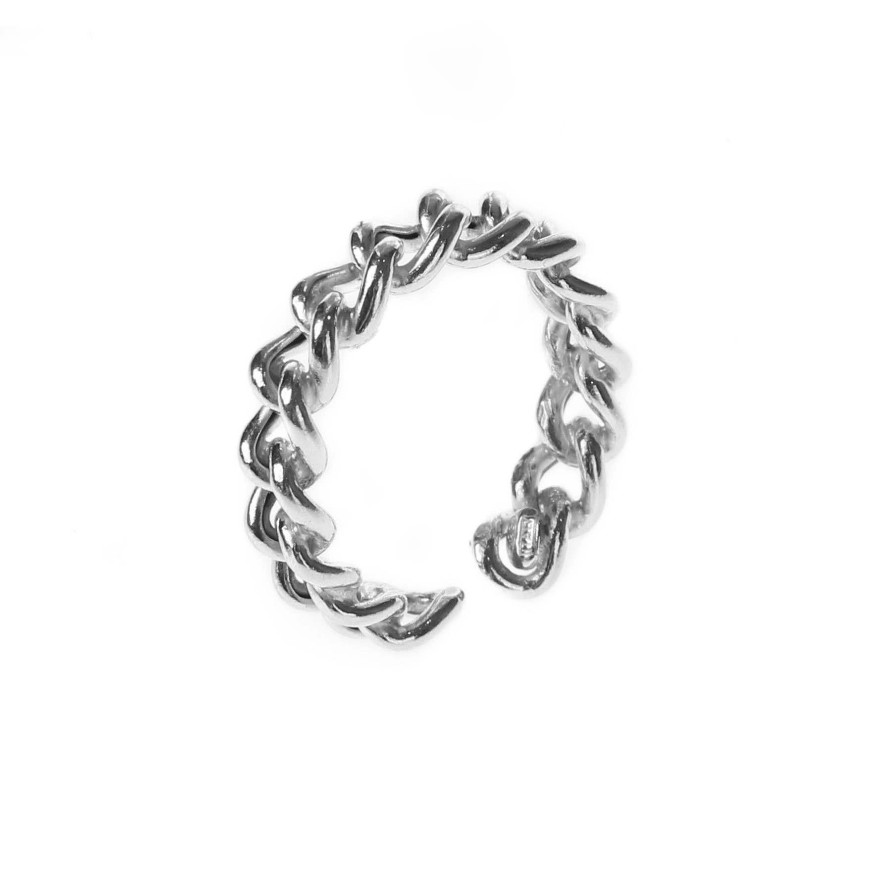 Кольцо разъемное из серебра р.17 gf.italia AN713