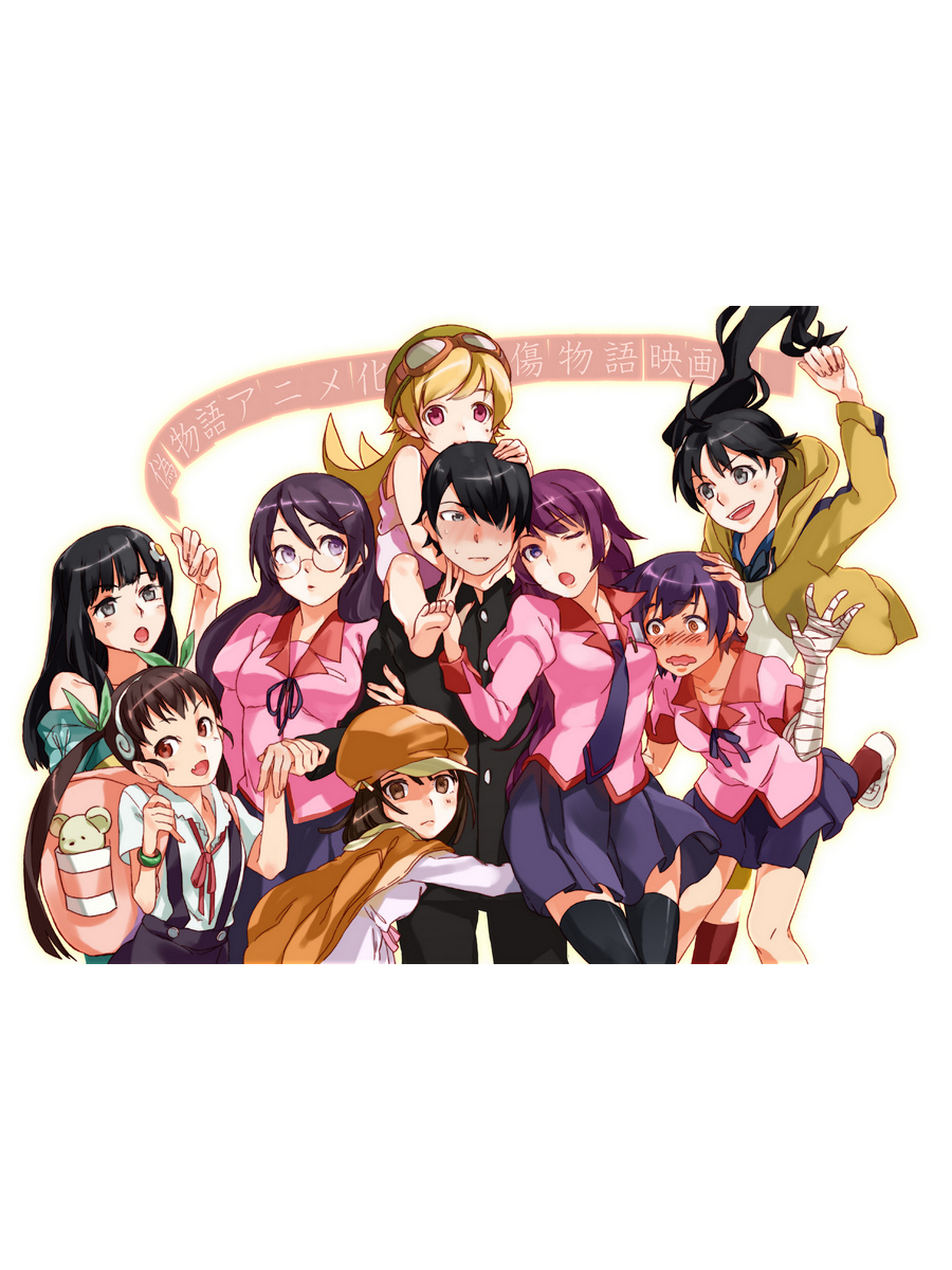 

Постер DRABS A3 Bakemonogatari аниме