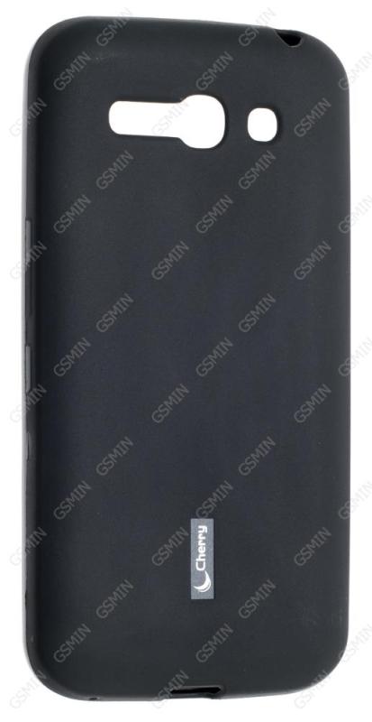 

Чехол силиконовый для Alcatel One Touch Pop C9 7047 Cherry (Черный)