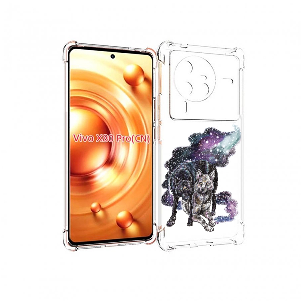 

Чехол MyPads звездные волки для Vivo X80 PRO, Прозрачный, Tocco