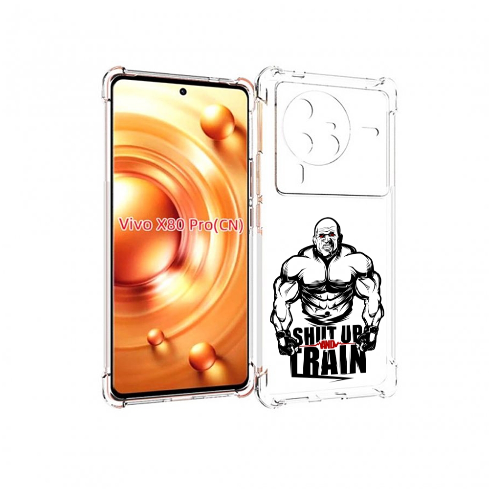 

Чехол MyPads здоровое тело для Vivo X80 Pro, Прозрачный, Tocco