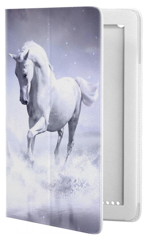 

Кожаный чехол подставка для iPad 2/3 и iPad 4 GSMIN Series CL (Белый) (Дизайн 117)