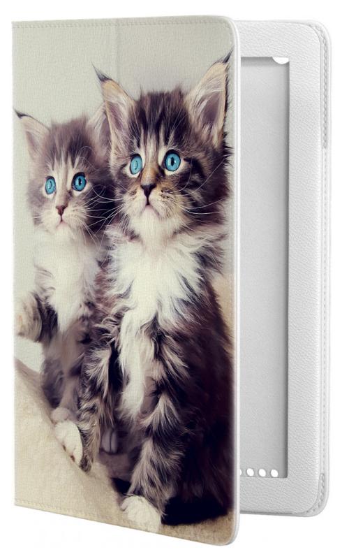 

Кожаный чехол подставка для iPad 2/3 и iPad 4 GSMIN Series CL (Белый) (Дизайн 164)