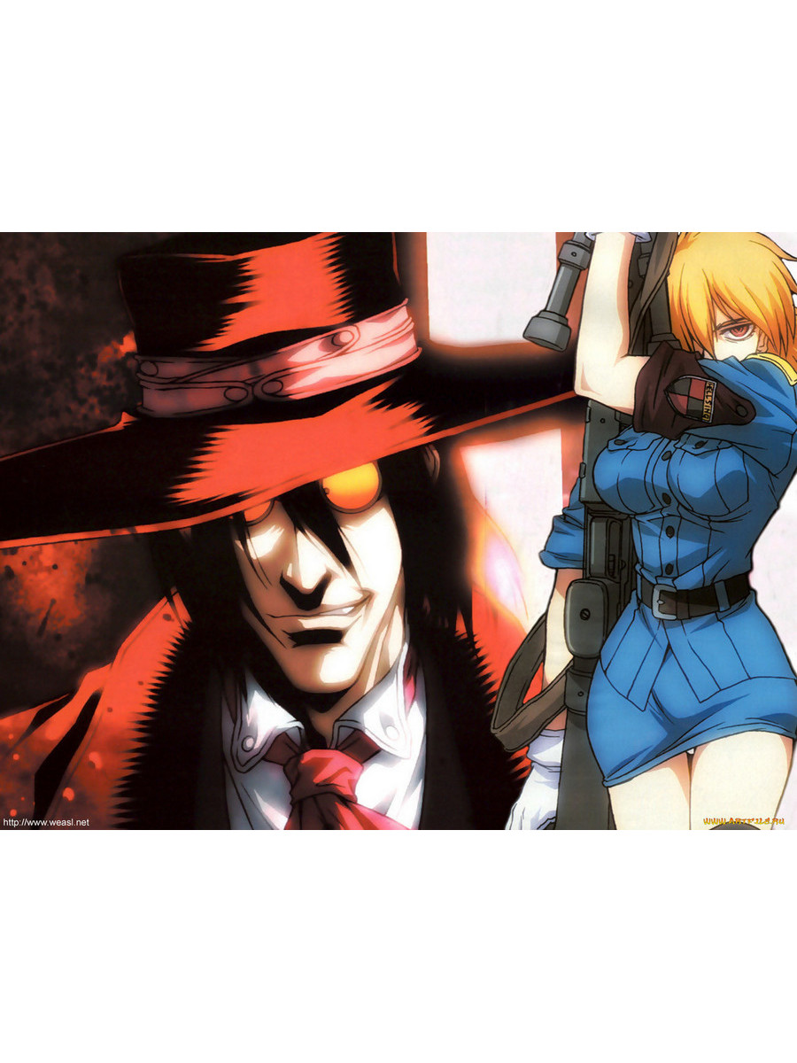 

Постер DRABS A3 Hellsing Виктория и Алукард
