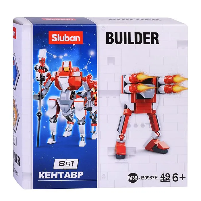 

Конструктор Sluban M38-B0987E 49 дет.