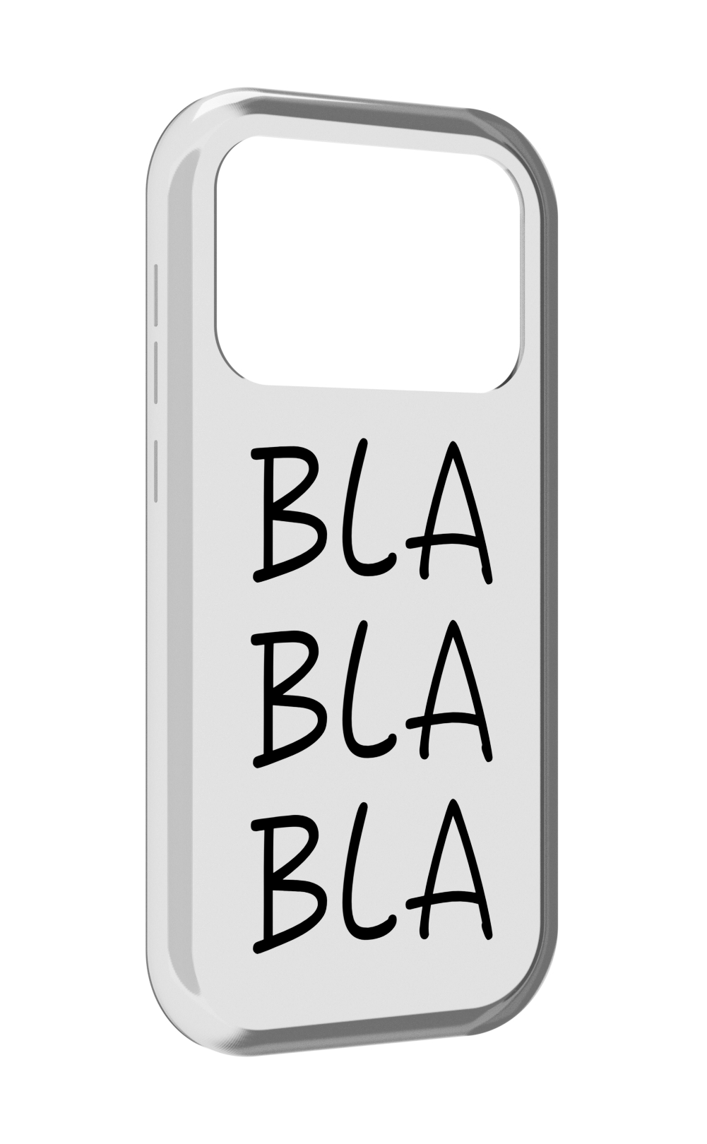 

Чехол MyPads Bla-Bla для Oukitel F150 Air1 Pro / F150 Air1, Прозрачный, Tocco