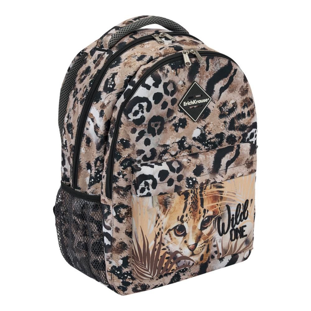 

Ранец ErichKrause 20L Wild Cat, цвет: бежевый