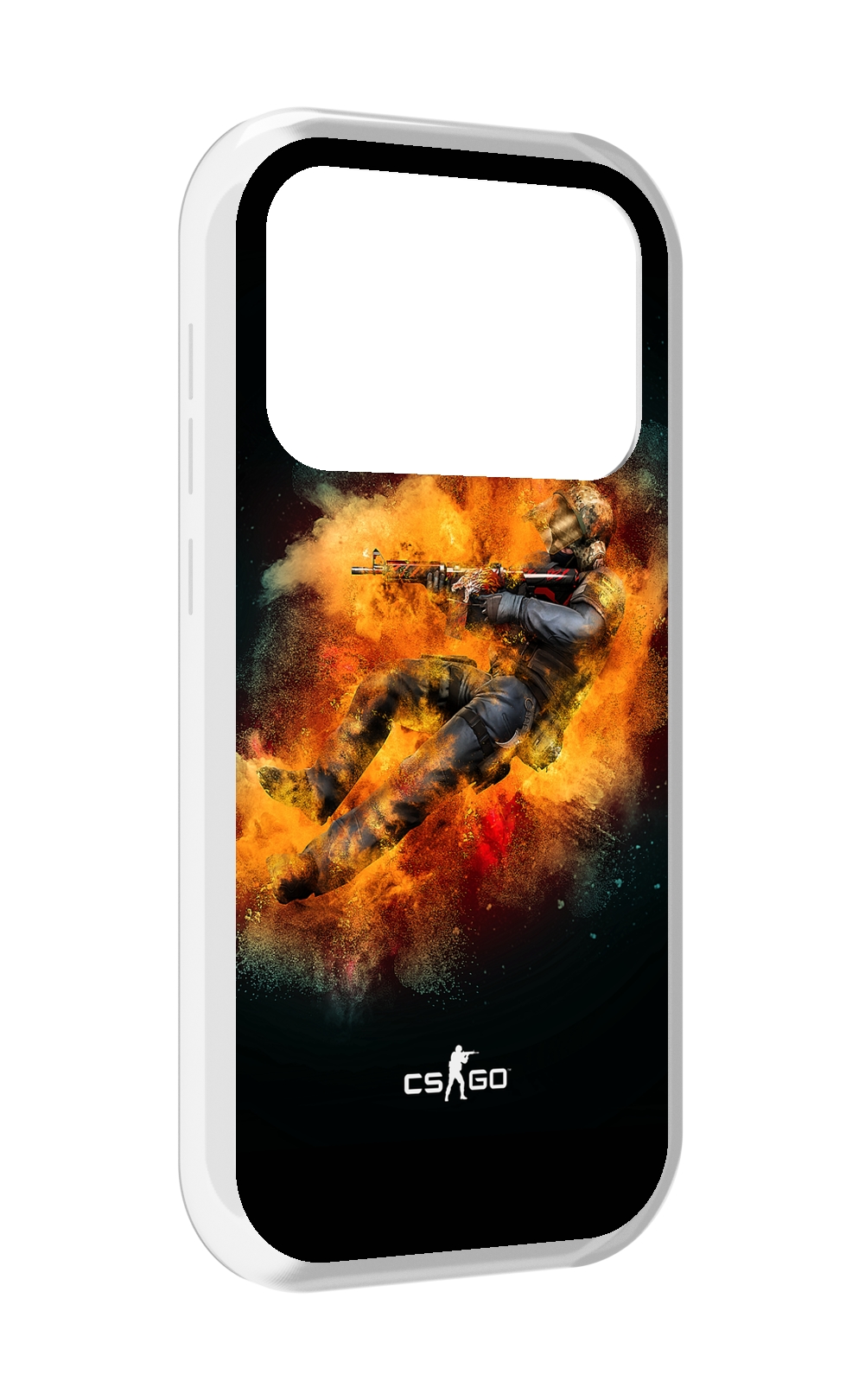 

Чехол MyPads CS-go-Контр-террорист мужской для Oukitel F150 Air1 Pro / F150 Air1, Прозрачный, Tocco
