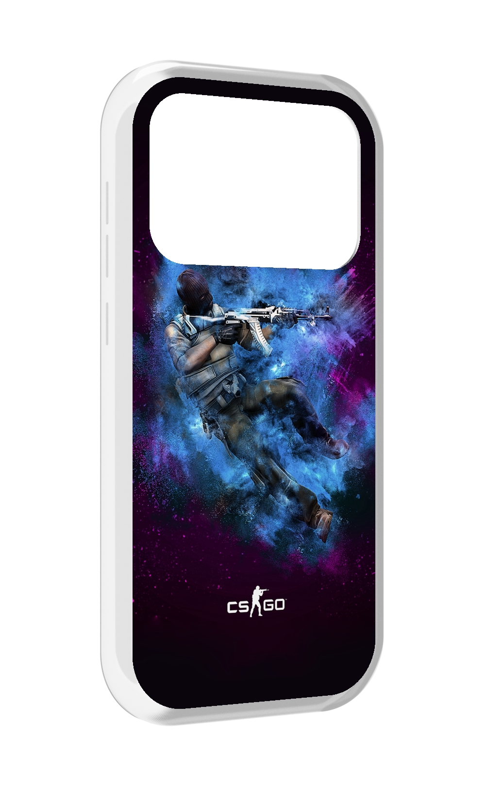

Чехол MyPads CS-go-террорист для Oukitel F150 Air1 Pro / F150 Air1, Прозрачный, Tocco