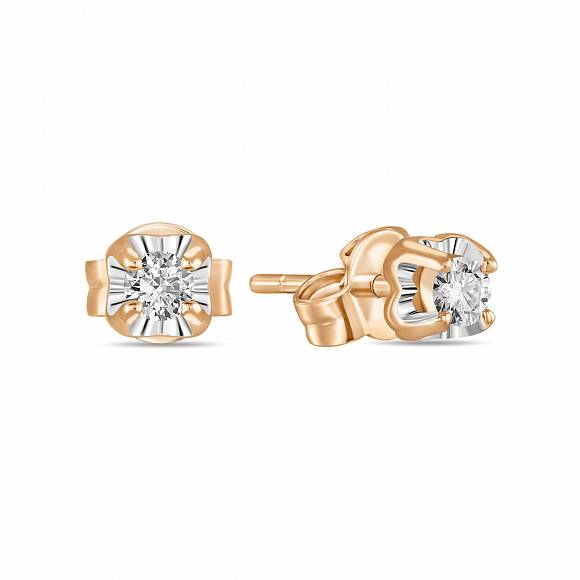 

Серьги-пусеты из красного золота с бриллиантом MIUZ Diamonds E01-SOL28-018-G3, E01-SOL28-018-G3