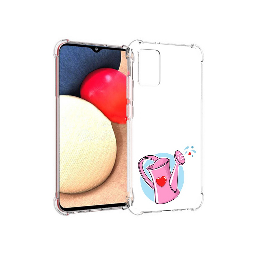 

Чехол MyPads Tocco для Samsung Galaxy A02s Лейка любви 14 февраля (PT156738.479.103), Прозрачный, Tocco