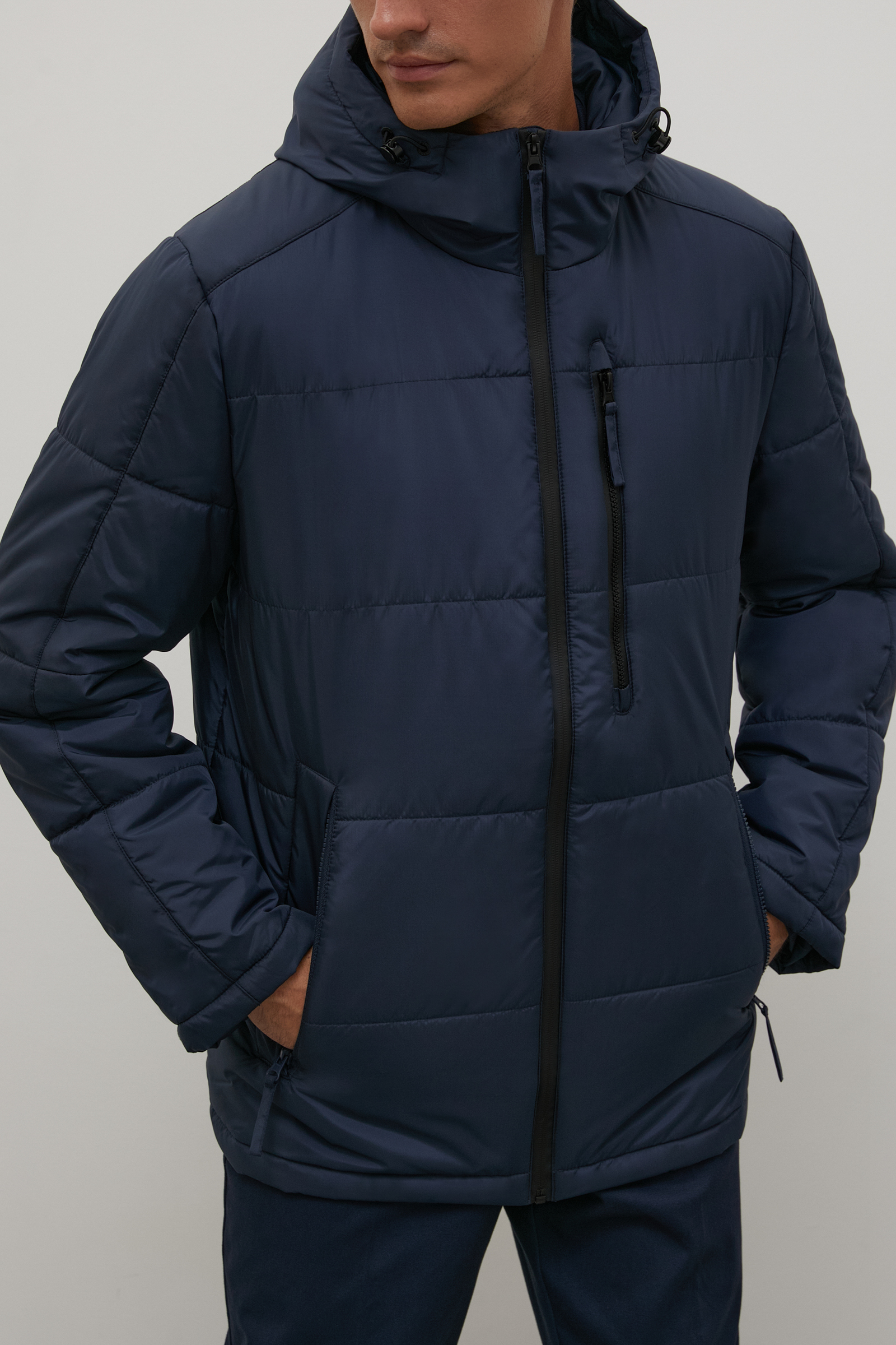 

Куртка мужская Finn Flare PSC21002 синяя 2XL, PSC21002