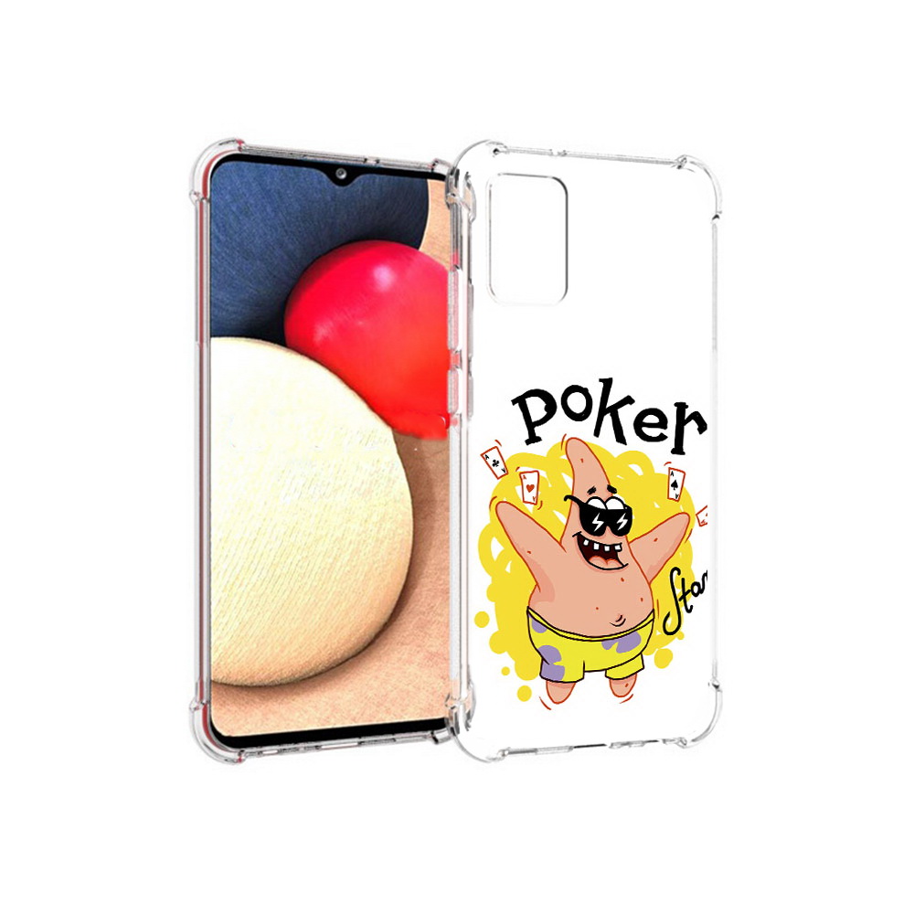 

Чехол MyPads Tocco для Samsung Galaxy A02s Патрик (PT156738.479.133), Прозрачный, Tocco