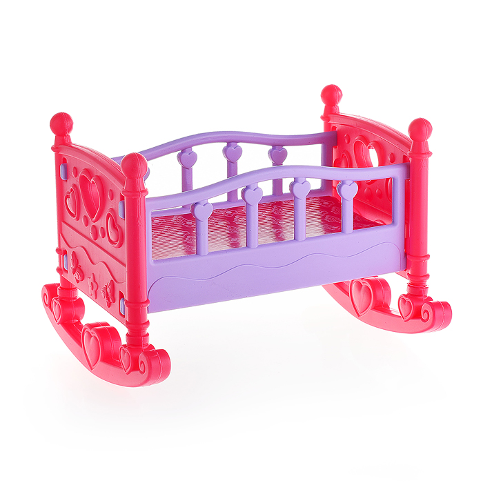 Кроватка для куклы Baby Toys BTG-091 набор полотенец 2 шт 50х90 70х140 см 100% хлопок 420 г м2 barkas карат пудрово розовый узбекистан