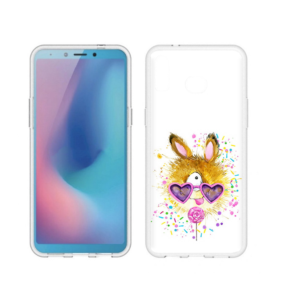 

Чехол MyPads Tocco для Samsung Galaxy A6s Чупя (PT123850.597.201), Прозрачный, Tocco