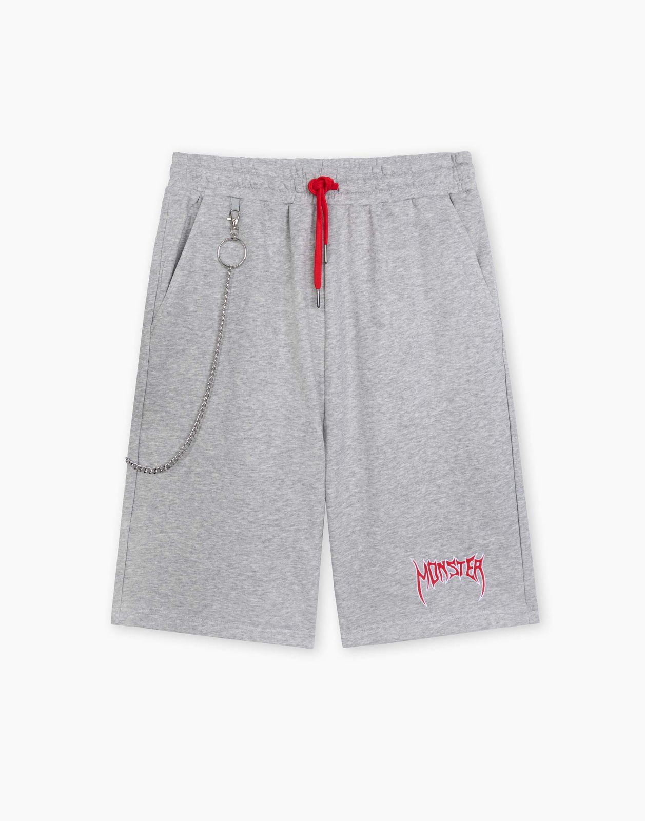 

Спортивные шорты для мальчика Gloria Jeans BSH007383 серый меланж 14-16л/176, BSH007383