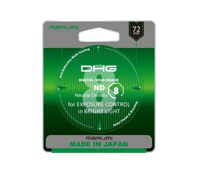 

Нейтрально-серые фильтры Marumi DHG LIGHT CONTROL 8 82 мм., DHG Light Control 8