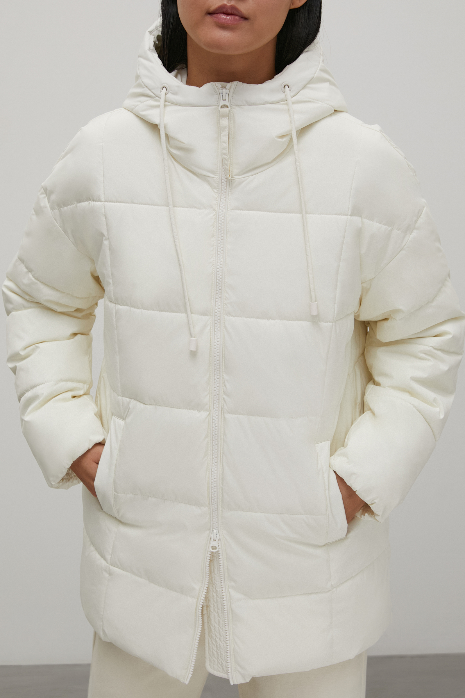 

Куртка женская Finn Flare FAC12014 белая S, FAC12014