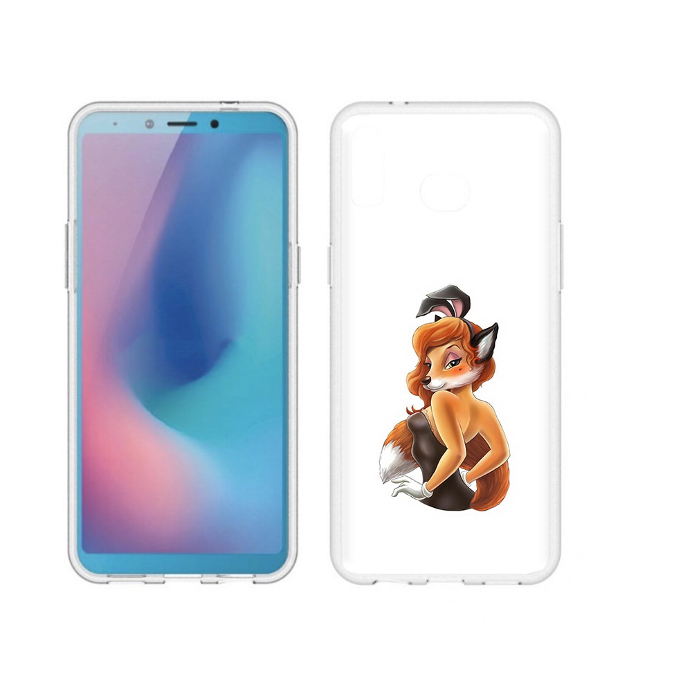 Чехол MyPads Tocco для Samsung Galaxy A6s баронесса (PT123850.597.227)