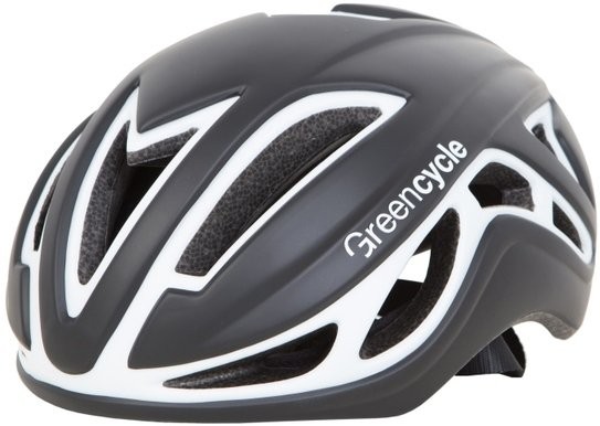 

Велошлем Green Cycle Jet black/white matt, L 58-61