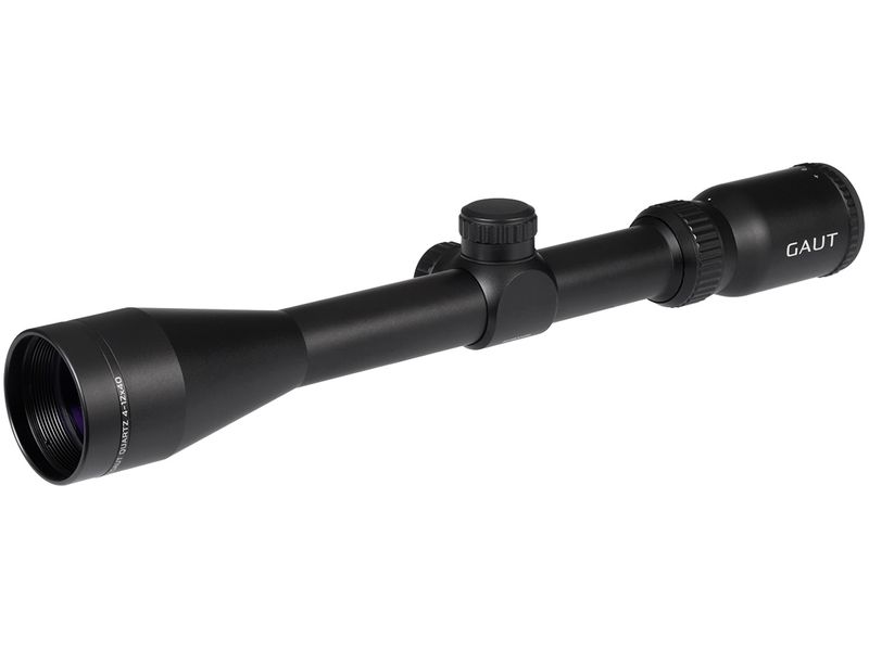 

Прицел Gaut Quartz 4-12x40 с сеткой 3 (Mil-Dot), Черный, Quartz