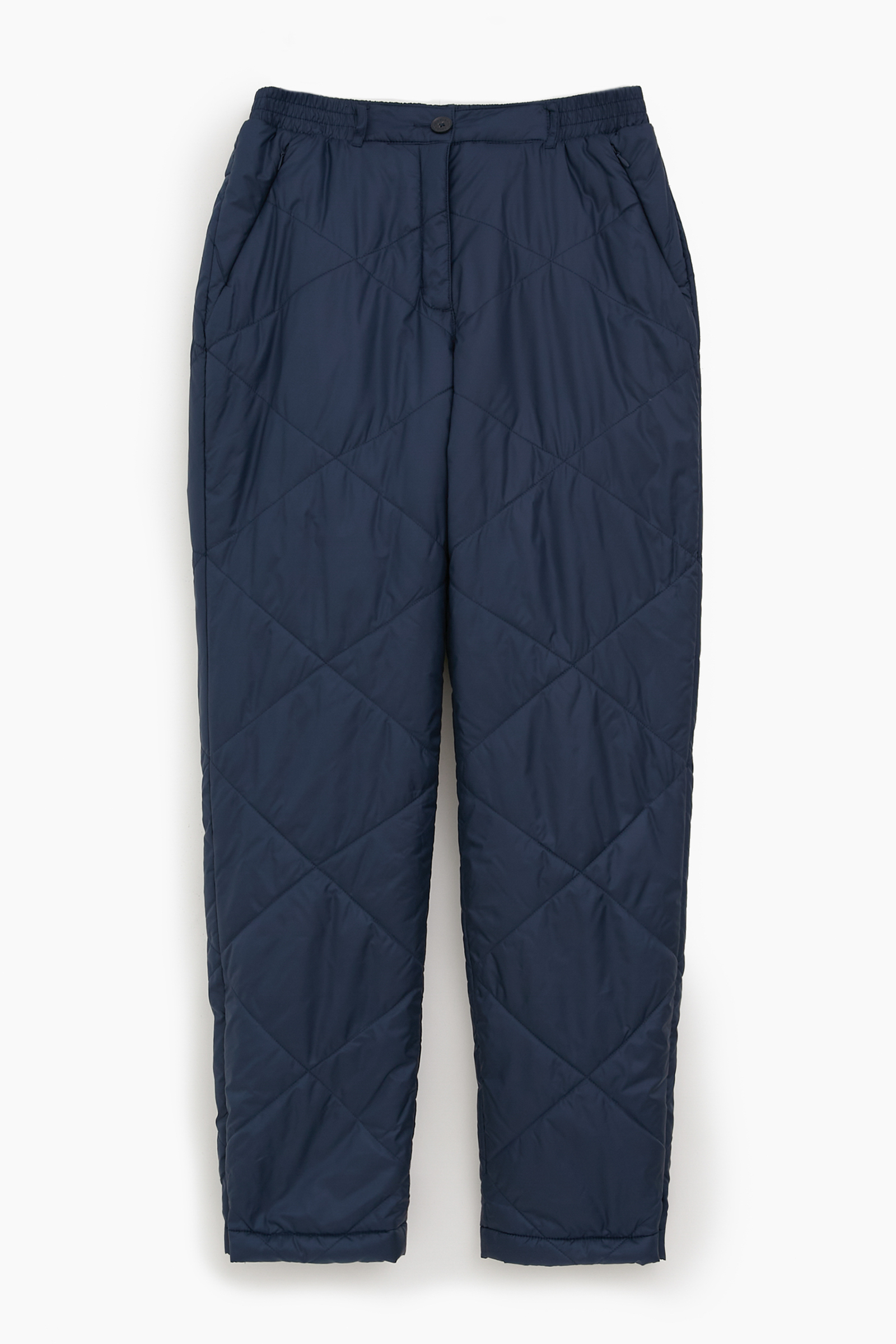 

Брюки женские Finn Flare FWB110118 синие 2XL, Синий, FWB110118