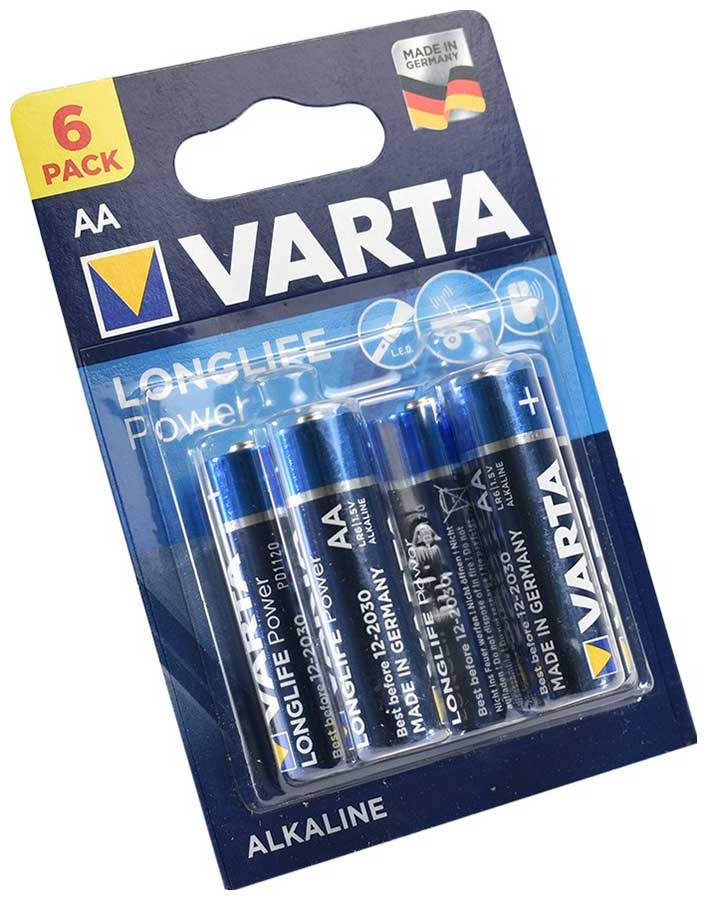 

Батарейка VARTA LONGL. POWER AA бл.6, LONGL. POWER AA бл.6