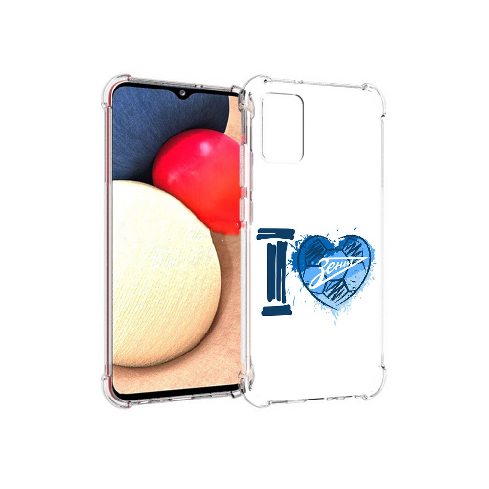 

Чехол MyPads Tocco для Samsung Galaxy A02s ФК я люблю зенит (PT156738.479.186), Прозрачный, Tocco