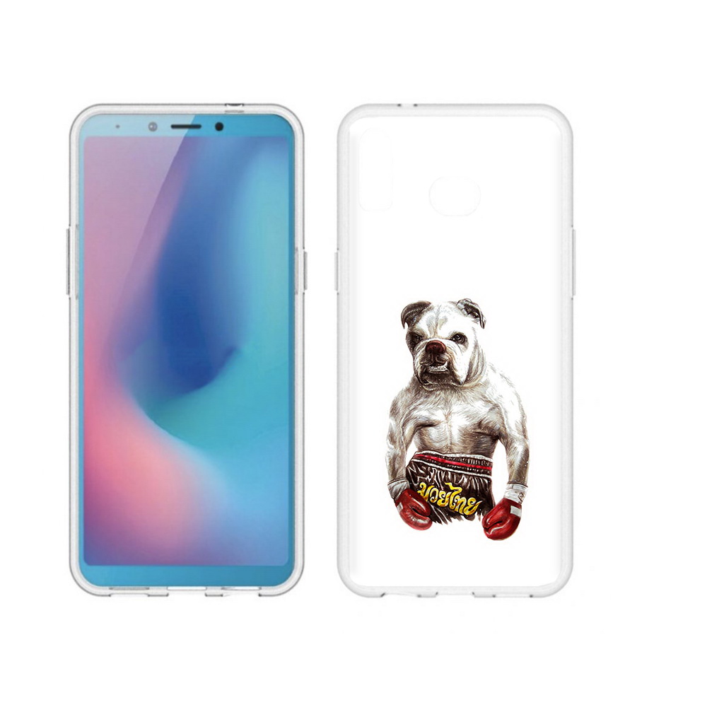 

Чехол MyPads Tocco для Samsung Galaxy A6s боксер (PT123850.597.243), Прозрачный, Tocco