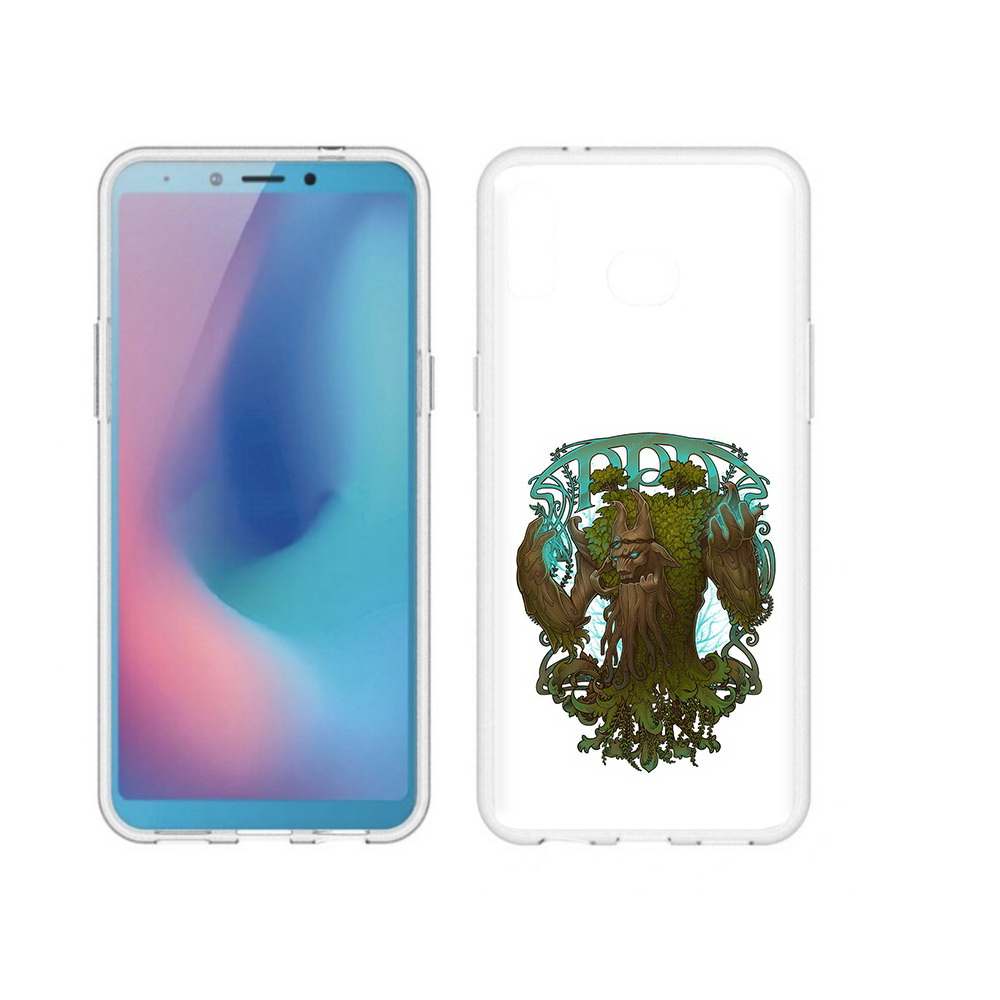 

Чехол MyPads Tocco для Samsung Galaxy A6s trent protector (PT123850.597.25), Прозрачный, Tocco