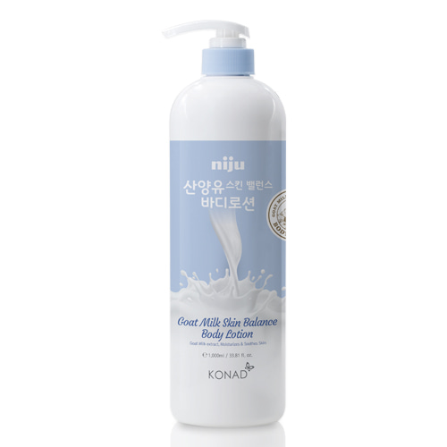 Лосьон для тела Konad Niju Goat Milk Skin Balance Body Lotion с козьим молоком 1000 мл