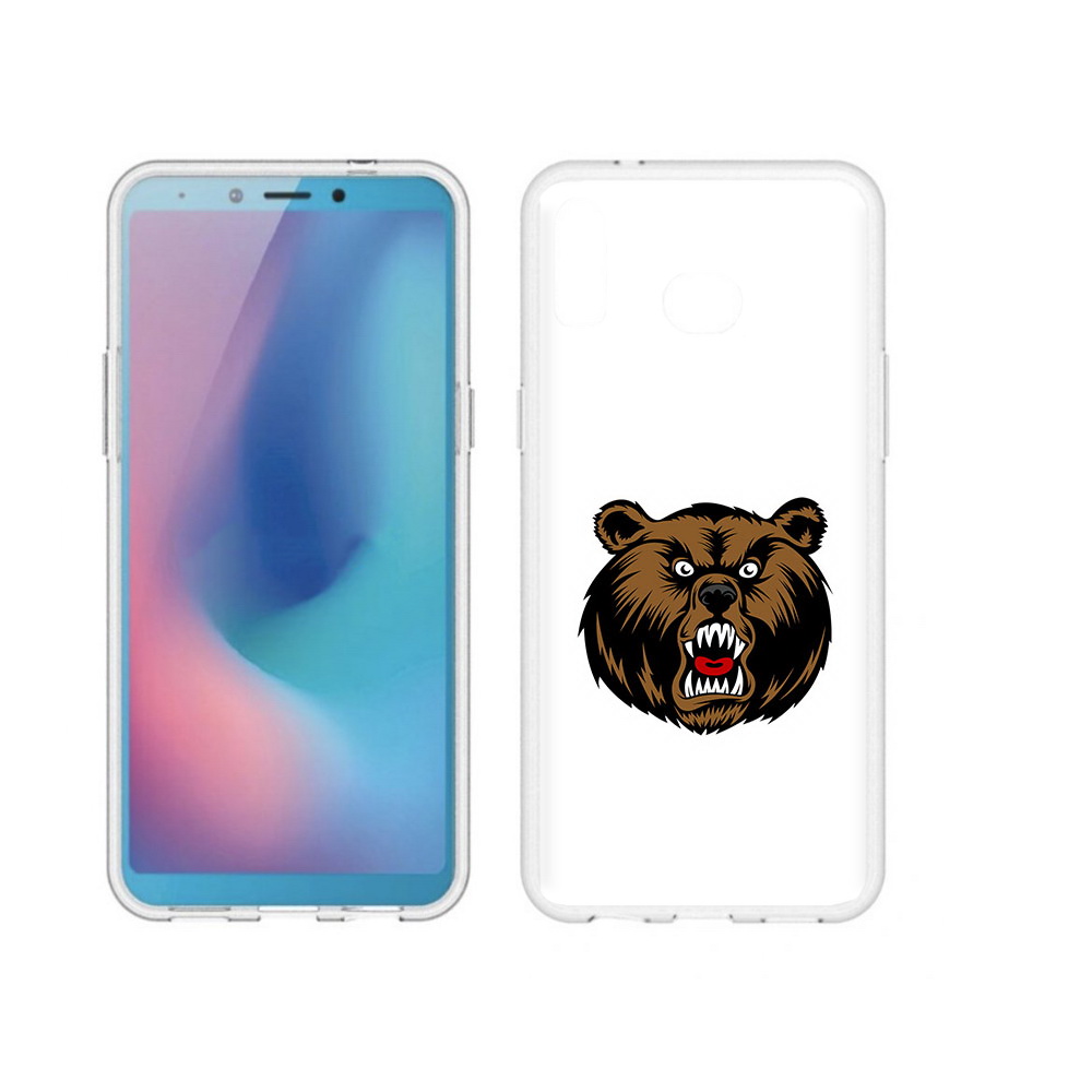 

Чехол MyPads Tocco для Samsung Galaxy A6s бурый (PT123850.597.253), Прозрачный, Tocco