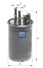 

Фильтр Топливный Ford Ufi 2440900