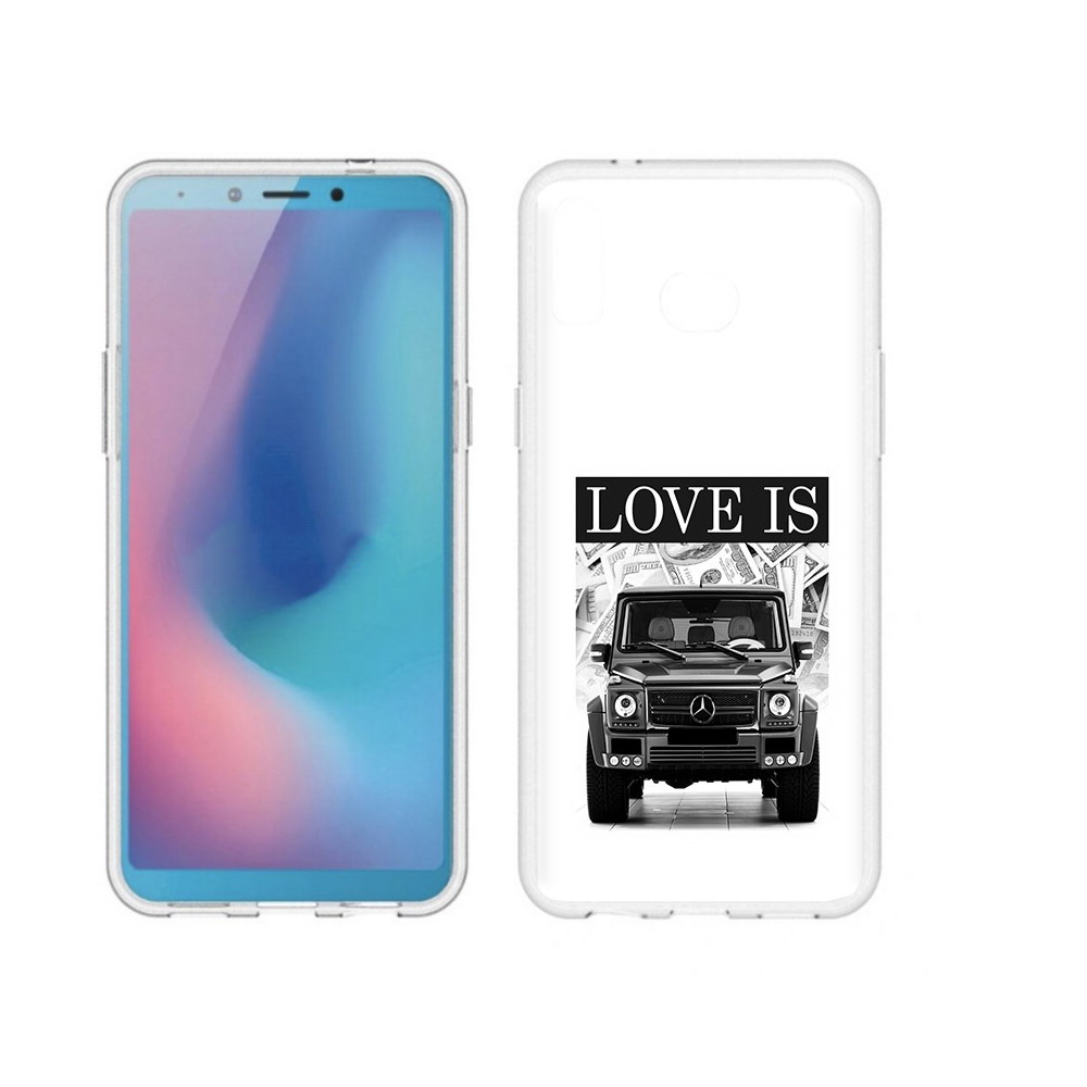 

Чехол MyPads Tocco для Samsung Galaxy A6s гелик (PT123850.597.285), Прозрачный, Tocco