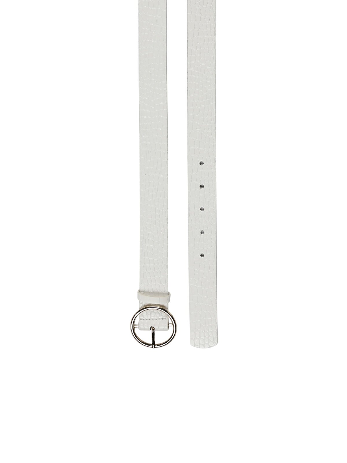 

Ремень женский Colins CL1054101 белый, 90 см, CL1054101
