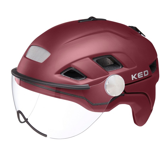 

Велошлем Ked B-Vis X-Lite M dark merlot matt 52-58