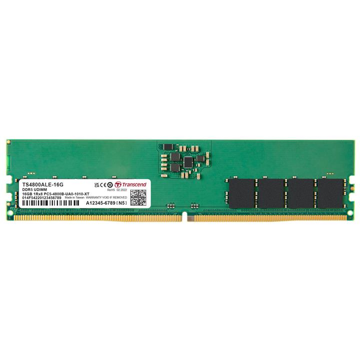 Оперативная память Transcend 16Gb DDR5 4800MHz (TS4800ALE-16G)