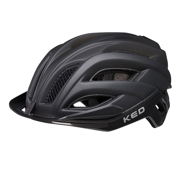 

Велошлем Ked Champion Visor M process black matt 52-57