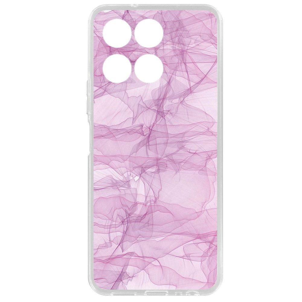 

Чехол-накладка Krutoff Clear Case Абстракт 4 для Honor X6a, Прозрачный